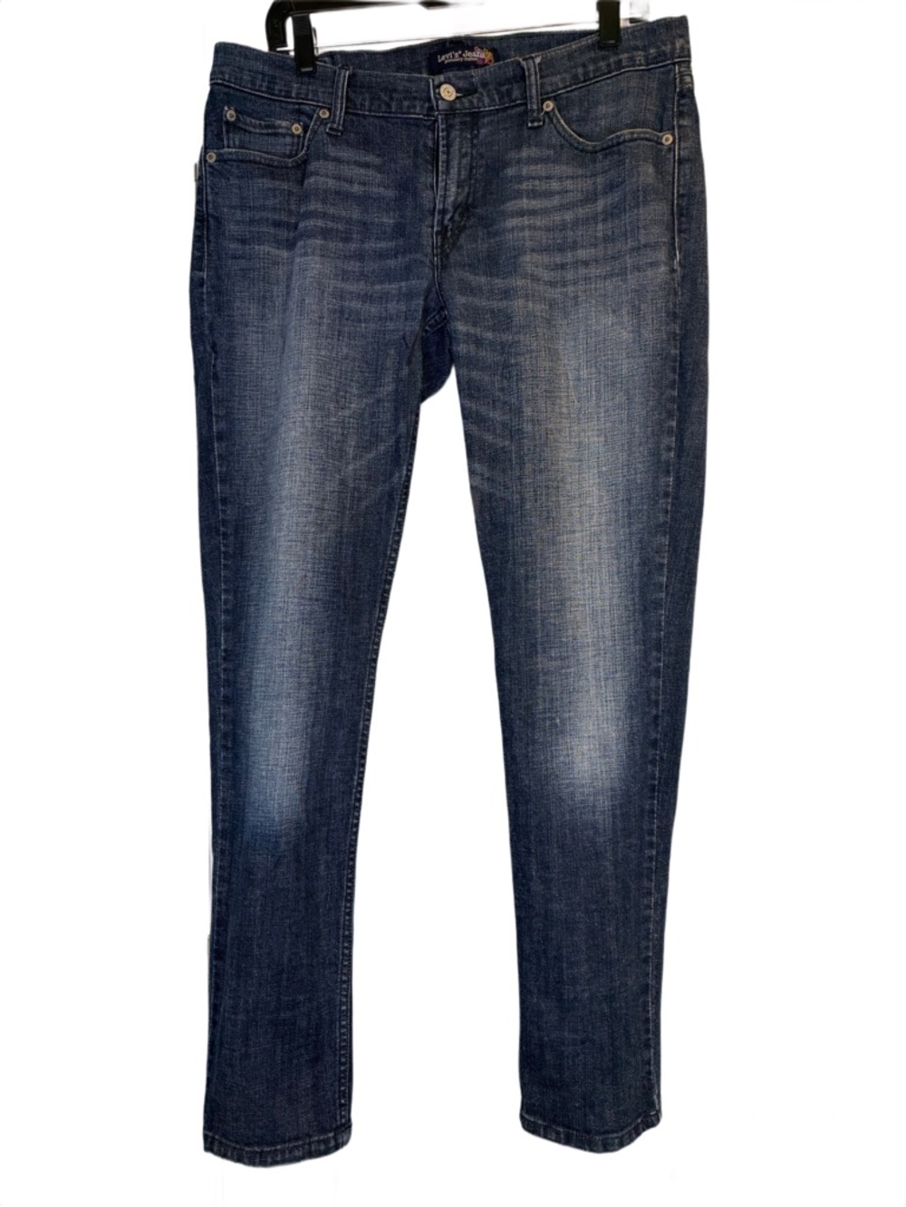 Levi's Genuinely Crafted Straight Leg Boot Cut Jeans Size 15 Mid Wash WPL 423